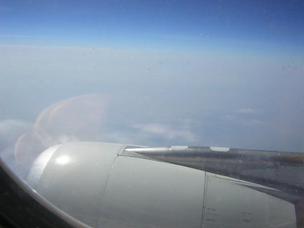 Flying to Vietnam